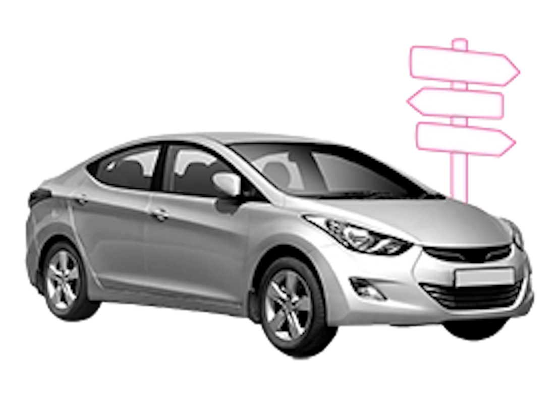 coche carretera